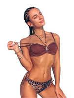 Load image into Gallery viewer, Sexy Leopard Bikini Set
