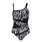 Load image into Gallery viewer, Sexy Black White Leopard Swimwear
