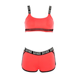 Load image into Gallery viewer, Women Letter Sport Soft Cup Bikini Sets
