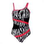 Load image into Gallery viewer, Sexy Black White Leopard Swimwear
