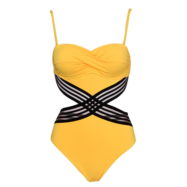 One-piece Swimsuit Push Up Swimwear