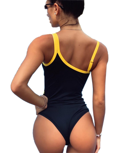 One Shoulder One Piece Swimsuit